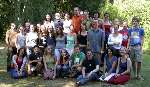 Gruppenbild mit allen Seminarteilnehmern in Gantikow