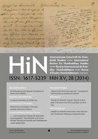 HiN XV, 28 (2014)